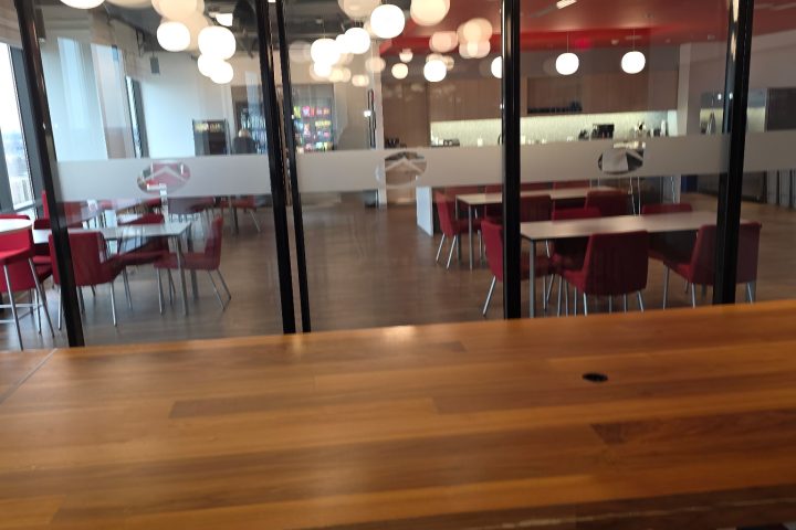 Commercial window film installation project in the Chicago suburbs